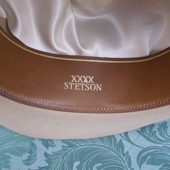 Vintage (new) men's STETSON cowboy hat - Picture 14 of 16